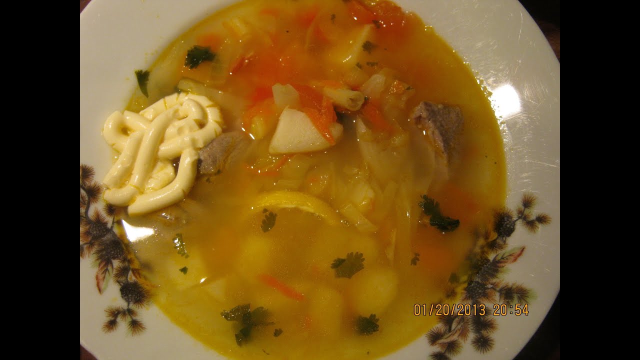 soupe au chou Recette Russe - YouTube