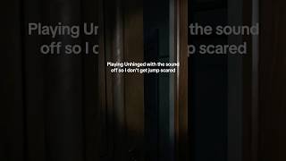 literally not afraid of anything 🎧✨(😱) #unhinged #netflix #gaming #horrorgames