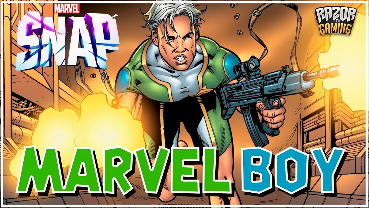 MARVEL BOY TIRA DEL EQUIPO SMALL GOOD CARDS 🦸‍♂️🔫 MARVEL SNAP