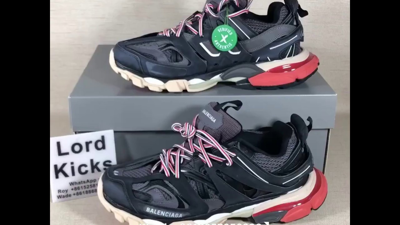 Balenciaga Balenciaga Track Shoes Triple Black Grailed