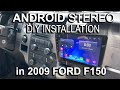 Android Stereo Installation in 2009 Ford F150