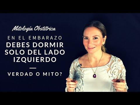 Porque hay que dormir del lado izquierdo en el embarazo