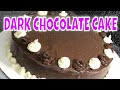 The Best Dark Chocolate Cake! / Chocolate Cake! I can eat this the whole day!