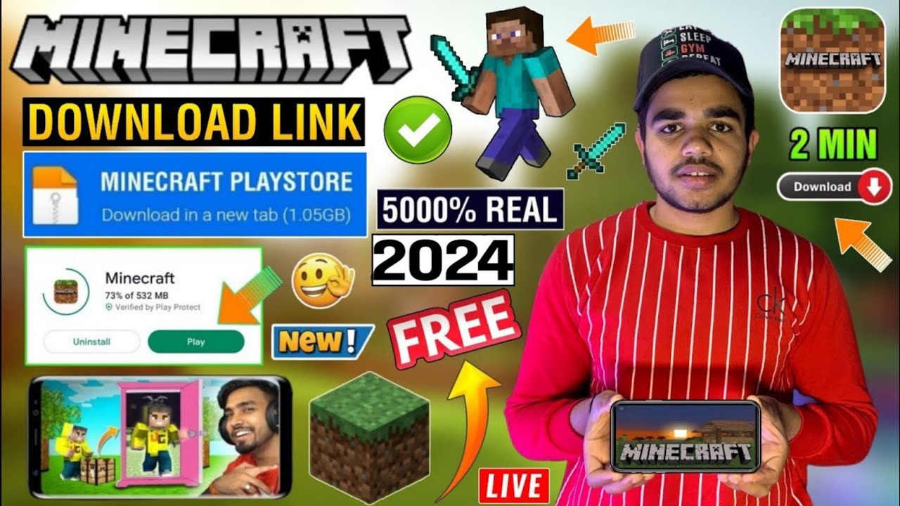 🎮 MINECRAFT DOWNLOAD 2023, HOW TO DOWNLOAD MINECRAFT PLAY STORE