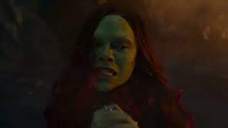 Gamora Strangle Nebula - Guardians Of The Galaxy
