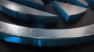 848. SIlver 3D Logo Intro Animation 1080p