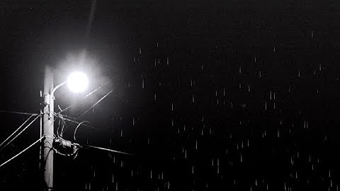 [오픈툰즈FX]감성짤 만들기_골목길 전등에 비추는 비오는 장면 만들기