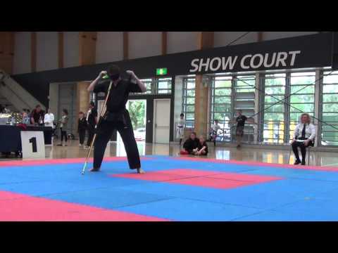 Mr Jared Abbott Extreme Double Bo Form Blindfold October 2015