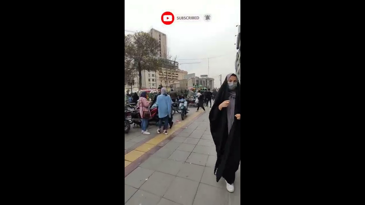 Iran Walking Tour Street