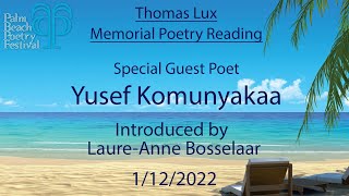 2022 Thomas Lux Memorial Reading: Yusef Komunyakaa