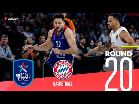 Bayern stuns Efes in Istanbul! | Round 20, Highlights | Turkish Airlines EuroLeague