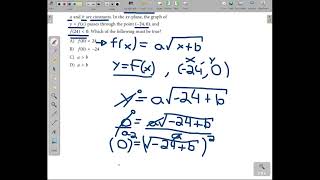How to solve SAT MATH Practice Test 6 Module 2 - Problem 24