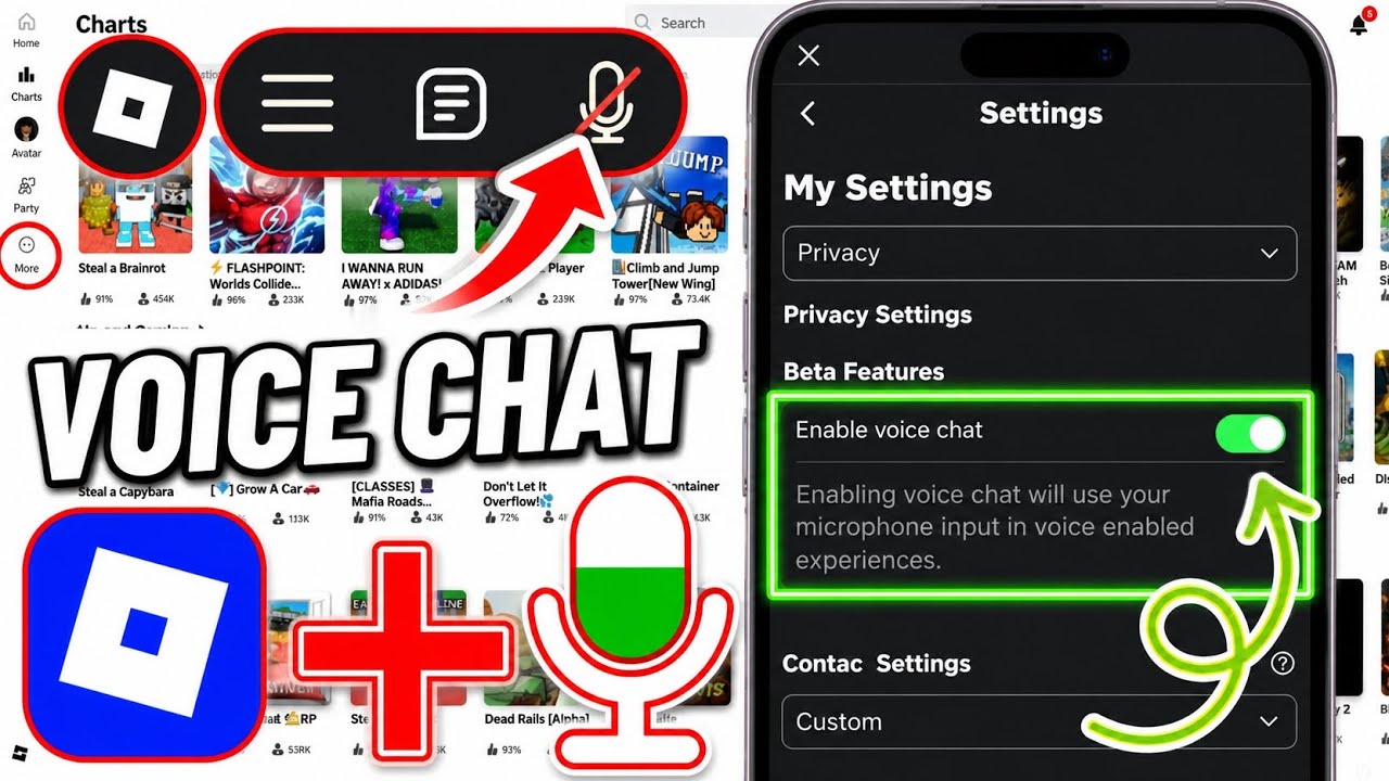 How To Enable Voice Chat In Roblox 2026 Fix Not Showing Activate 