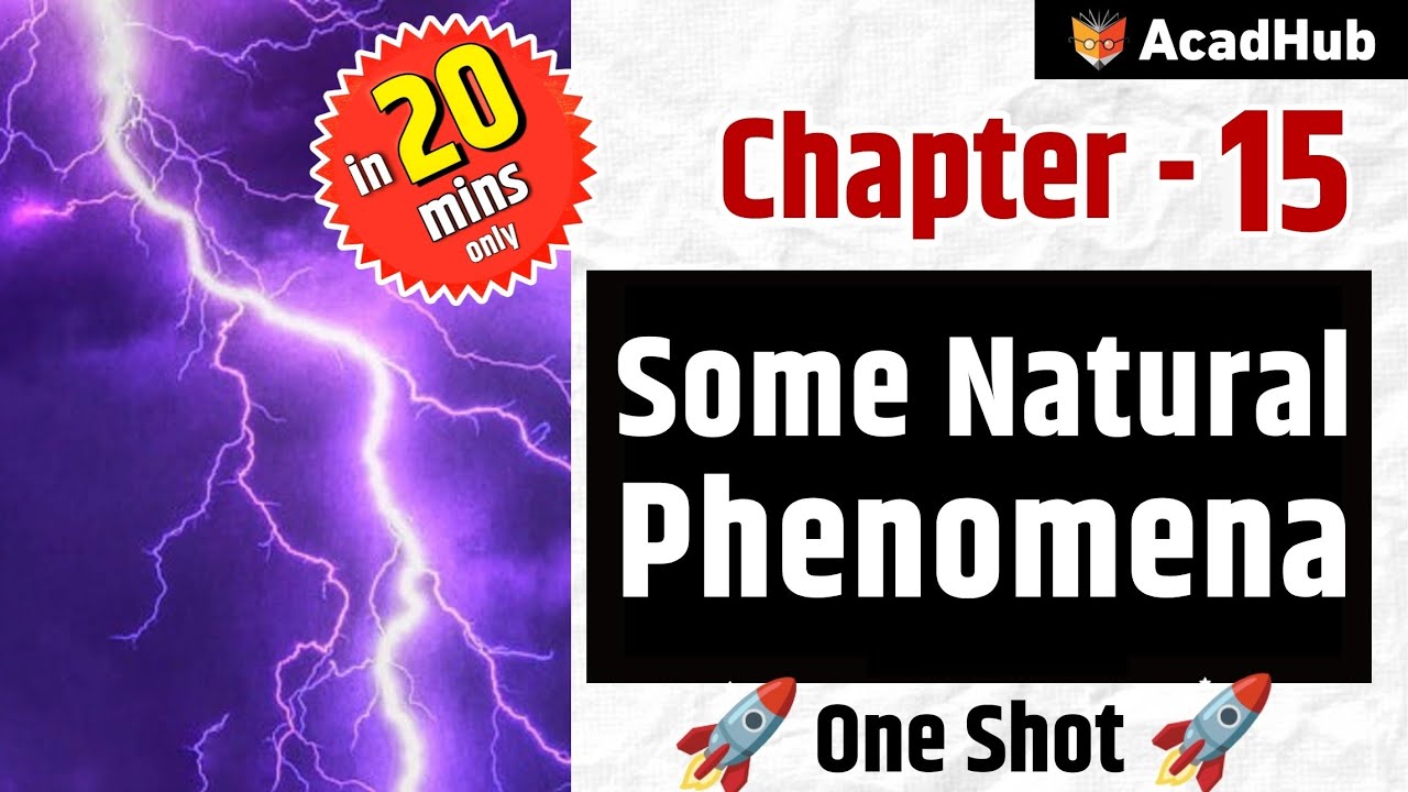 Some Natural Phenomena Class 8 Science Chapter 15 One Shot Explanation some-natural-phenomena-class-8-science-chapter-15-one-shot-explanation