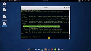 033 Creating persistent backdoor on target machine