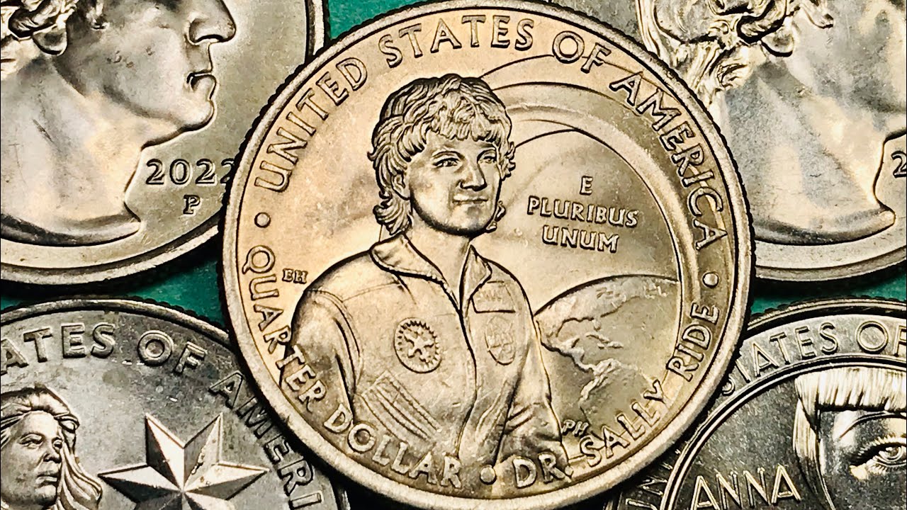Sally Ride 2022 US Quarter - YouTube Sally Ride 2022 US Quarter - YouTube