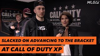 Slacked on advancing to the bracket at Call of Duty XP