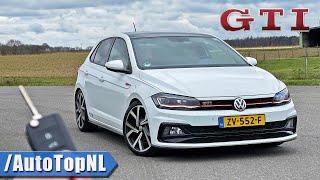VW Polo GTI 2.0 TSI REVIEW on AUTOBAHN by AutoTopNL