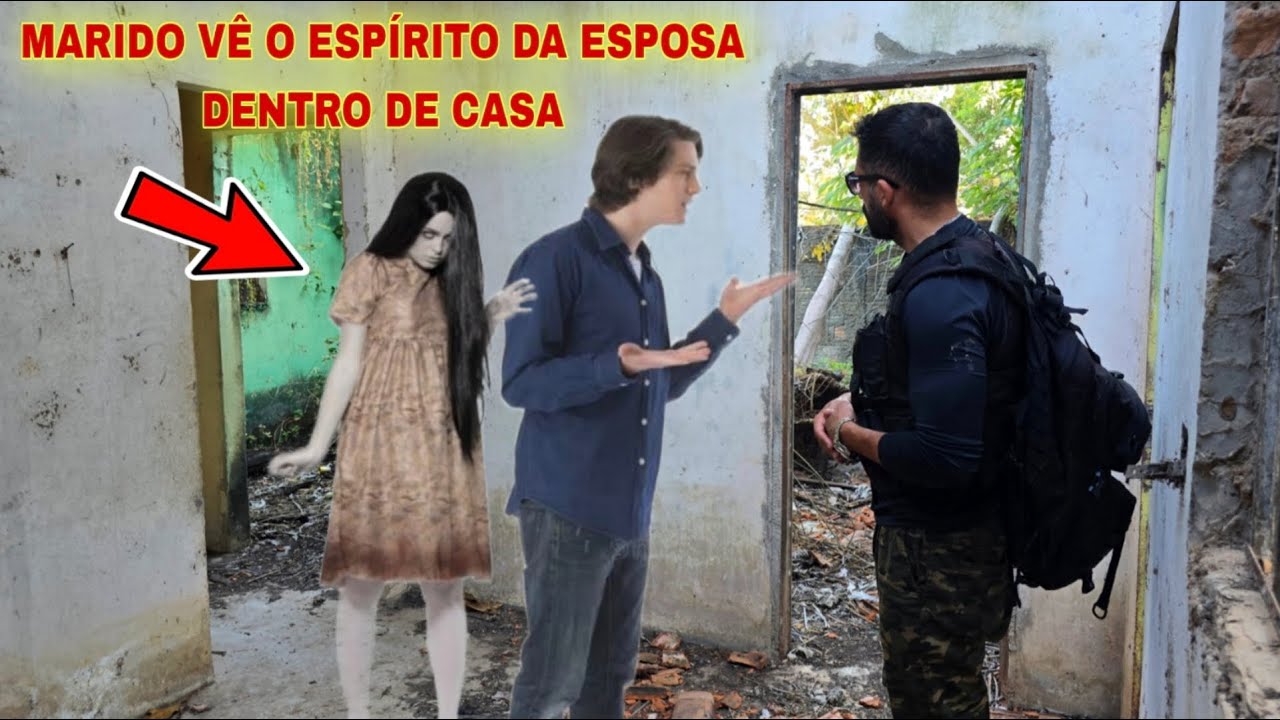MARIDO VÊ ESPOSA M0RTA O TEMPO TODO DENTRO DE CASA - SPIRITBOX