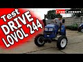 Покупают минитрактор Ловол 244 (LOVOL 244), тест драйв трактора на площадке