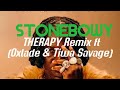 Stonebwoy - Therapy remix  Lyrics video ft (Oxlade and Tiwa Savage) #5dimension #tiwasavage #oxlade