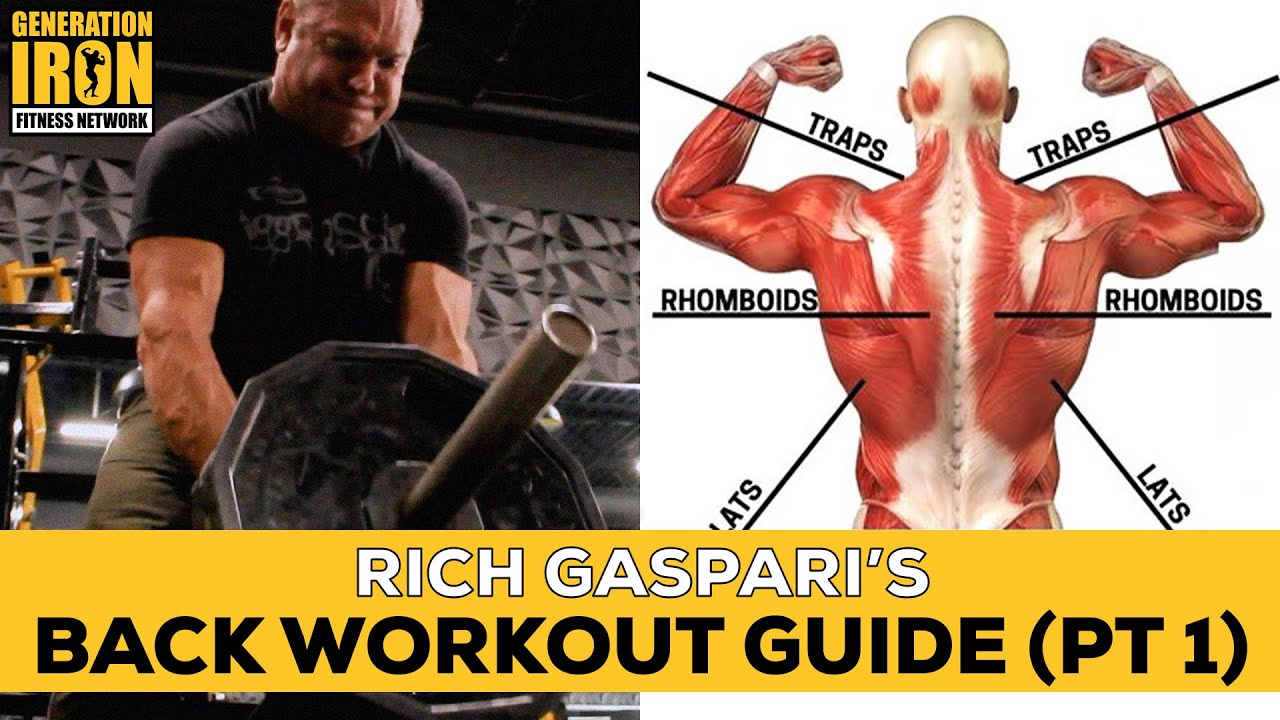 Rich Gaspari’s Legendary Bodybuilding Back Workout (Part 1)