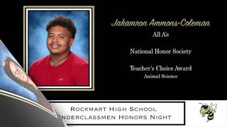 RHS 2021 - Underclassmen Awards