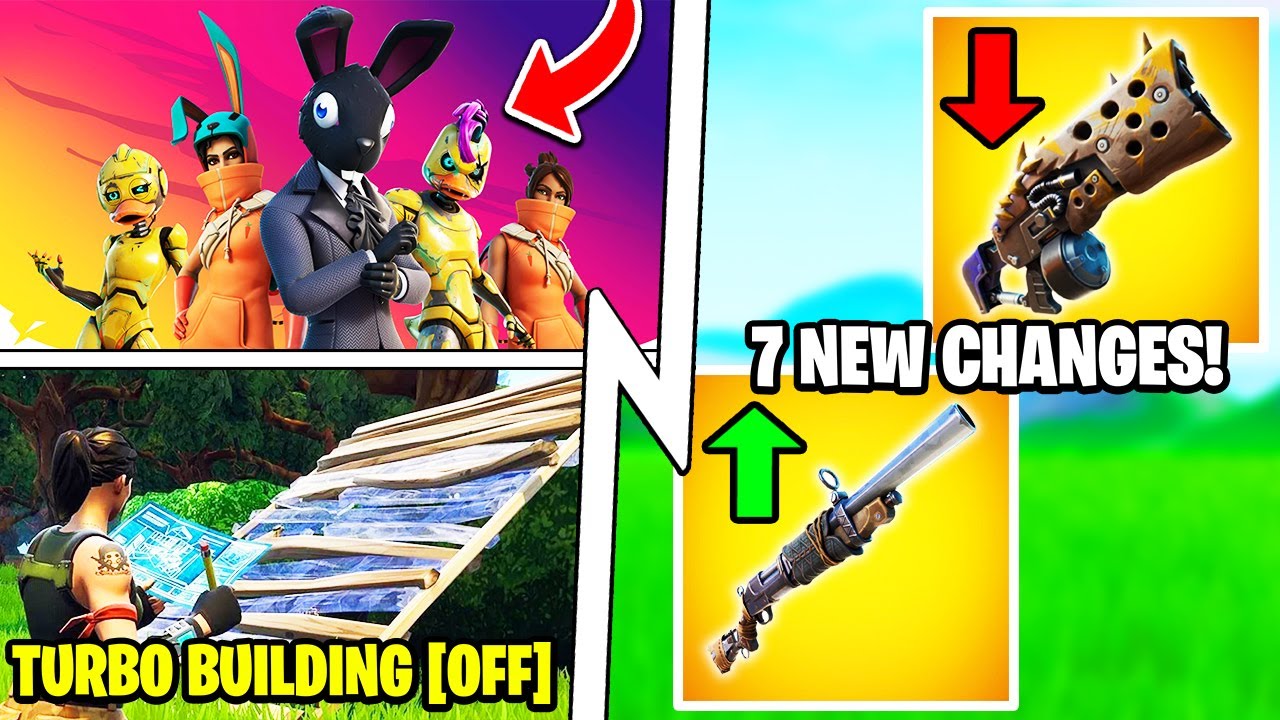 *BIG* Update Tonight, Shotgun & Building Changes, FREE Easter Skins!