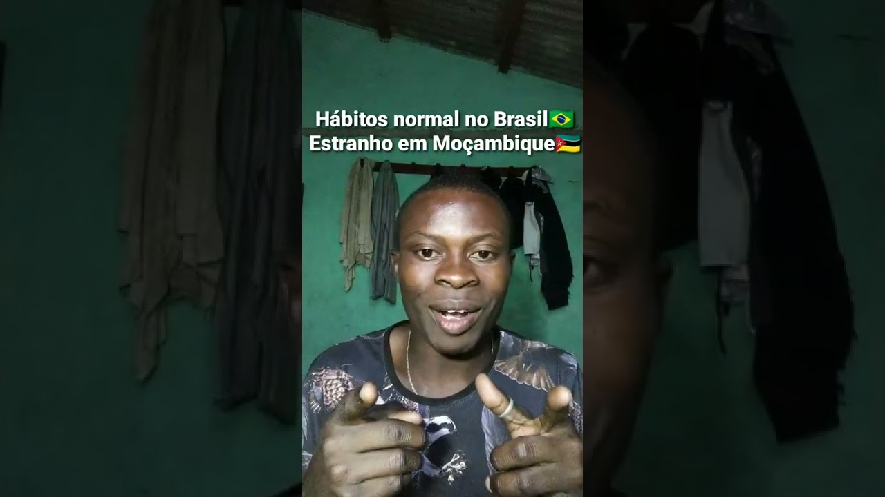 😨Hábitos normais no Brasil🇧🇷 Estranhas em Moçambique🇲🇿?