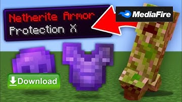 Minecraft But Hostile Mobs Drop OP Items 👻| 100% Working MCPE 1.21| Media File Download @Anshu Bisht