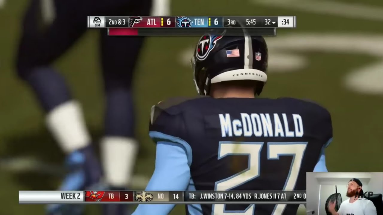 Jacob McDonald RB #27 Tennessee Titans MADDEN 19 Franchise Mode Highlights!
