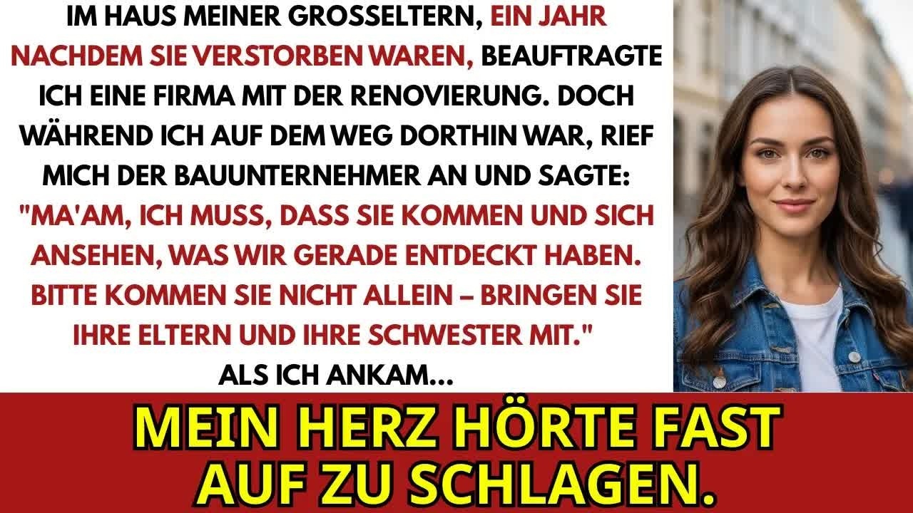 Im Alten Haus Meiner Großeltern Lähmte Mich Ein Anruf – Und Was Sie Fanden Veränderte Alles Mehr