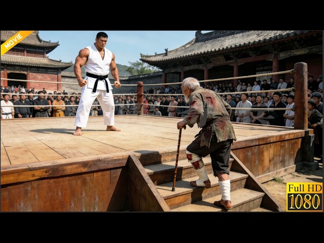 EP01 日本武士嘲笑中國功夫，不料上台迎戰的中國老頭是最強功夫高手 ⚔️  抗日 | 甄子丹 | MMA | Kung Fu