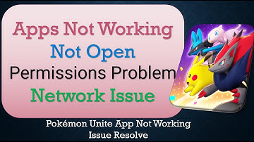 How to Fix Pokémon Unite App Not Working | Not Open