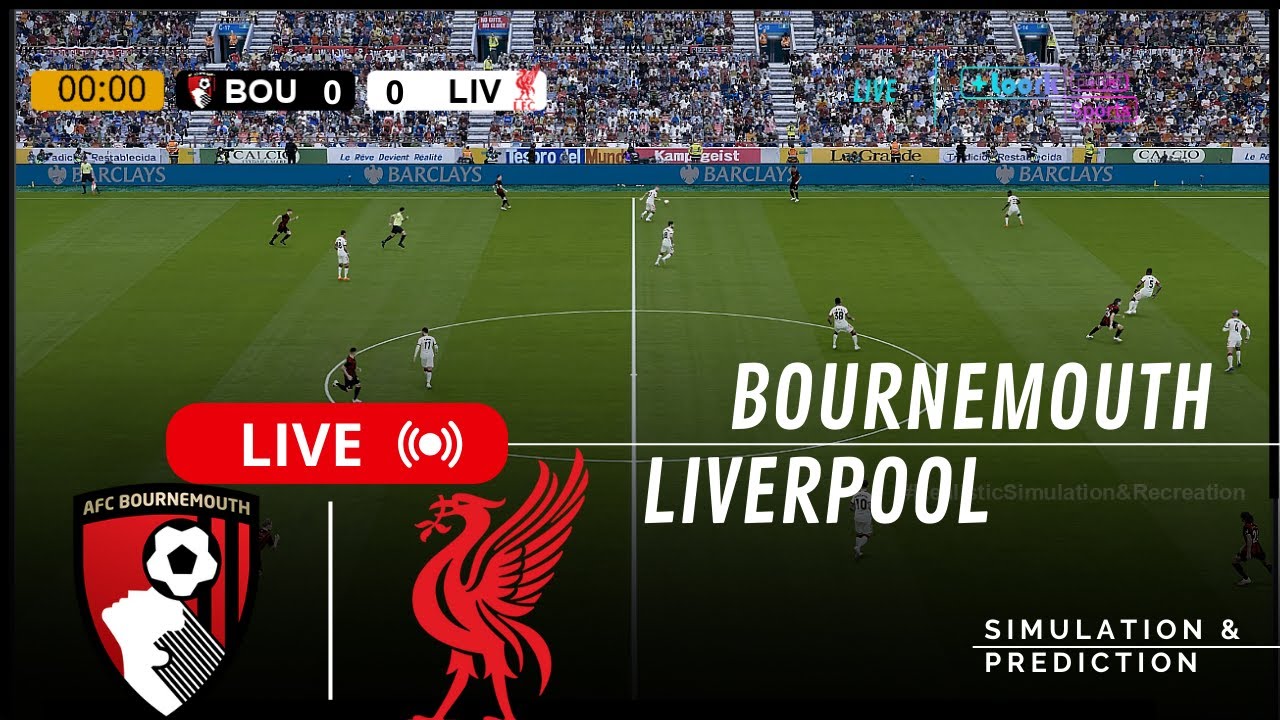 BOURNEMOUTH vs. LIVERPOOL 🔴 | PREMIER LEAGUE 2025-2026 | Full Match Simulation/Recreation