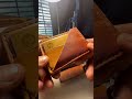 Slim designed wallet  this one will patina very well !! !!