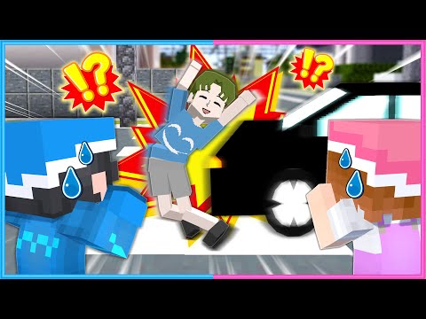 こちらは　プロフ必読★ぴっぴになります My friend got into a traffic accident right in front of me