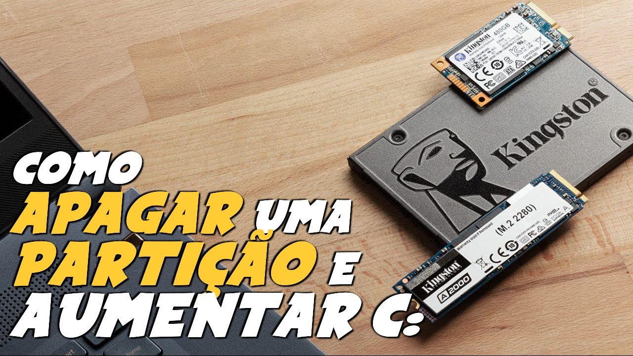 Como APAGAR uma PARTIÇÃO do HD e AUMENTAR UNIDADE C: do PC [Estender Volume Dasativado!]