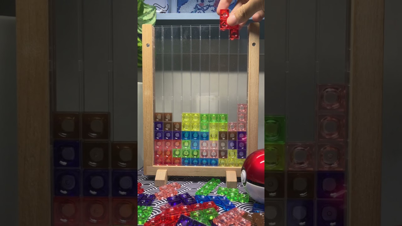 Playing a satisfying and relaxing Tetris block puzzle ASMR game😍 [Part 1]