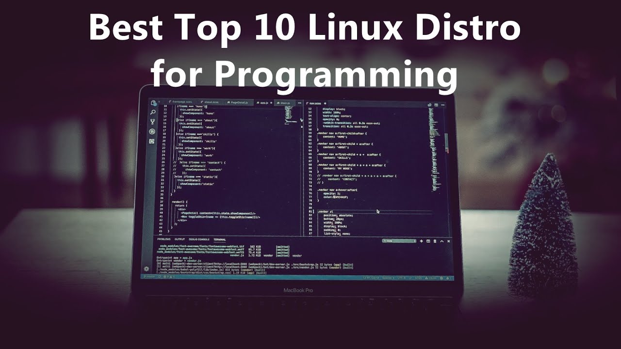 ระบบปฏิบัติการ linux  2022  Best Top 10 Linux Distro for Programmers and developers!