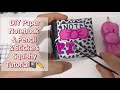 DIY Paper Notebook & Pencil & Stickers Squishy 📓✏️Tutorial