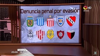 La Afip Denuncia A La Afa Y A Los Clubes, En Telenoche Con Santillán, Geuna, Y Varela - 271016