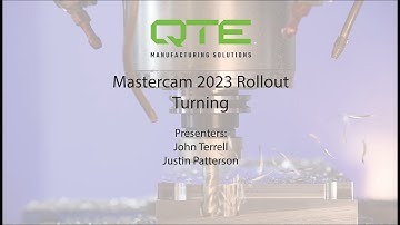 Mastercam 2023 Rollout   Turning