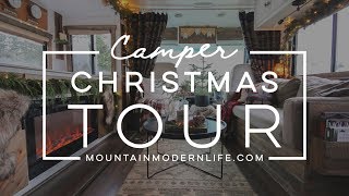 Camper Christmas Tour by Mountain Modern Life 6,733 views 5 years ago 7 minutes, 6 seconds