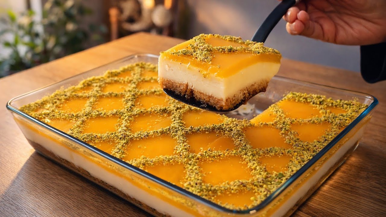 أطيب حلى عيش السرايا الفاخر طبقات كريمية وبالوتة بطعم عجيب جربوها بطريقتي 