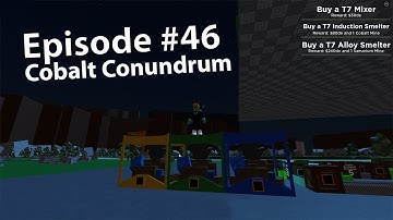 Roblox - Factory Simulator Playthrough - Episode 46 - Grinding Tier 7 Quests & Farming Cobalt