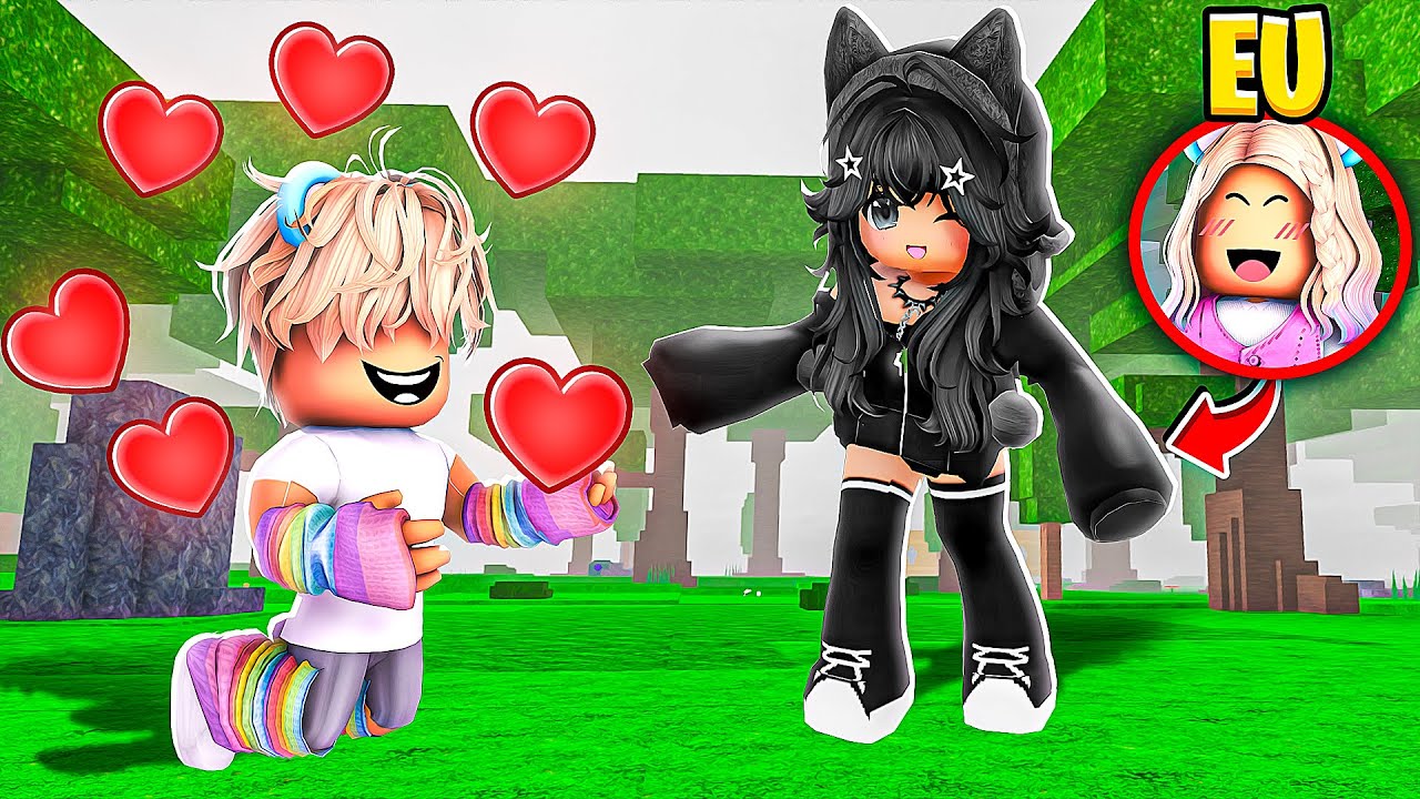 ME TORNEI UMA E-GIRL PARA ENTRAR NA BASE DO MEU IRMÃO em 99 NOITES NA FLORESTA