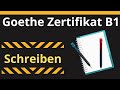 Goethe Zertifikat B1 - Zertifikatstraining B1 Schreiben