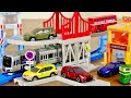 メタリックのGT-Rがカッコイイ☆カプセルプラレールと連携で町づくり☆ポケットトミカ いっしょにあそぼう！ホリデートリップ編 全10種 ロンドンバス・エクストレイル 道路パトロールカー