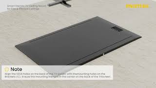 Montek Smart Electric Tv Celling Mount Installation Guidetm1002Ce-M